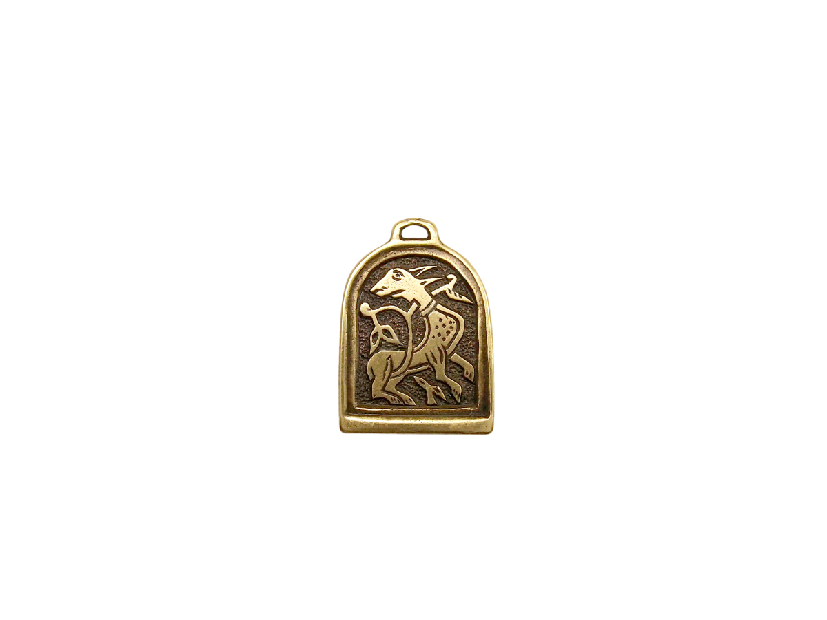 Cast pendant "Wonderful beast"