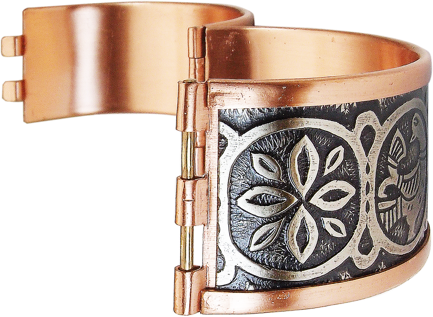 Bracelet "Blooming garden" combined
