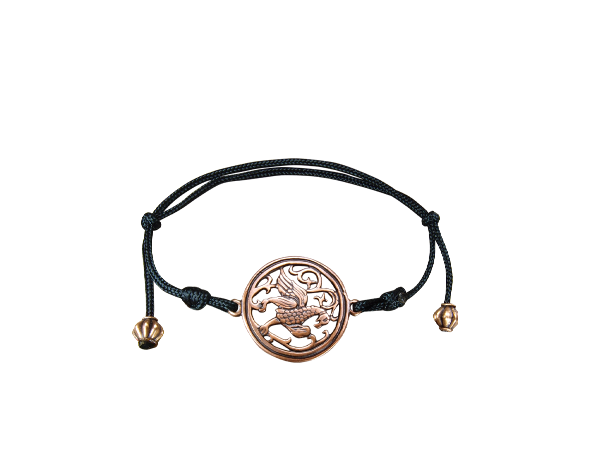 Bracelet-lace "Suzdal bird"