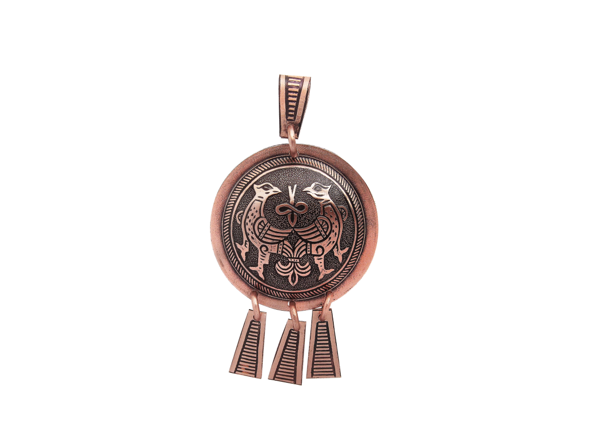 Noisy pendant "Terekhovskie birds"