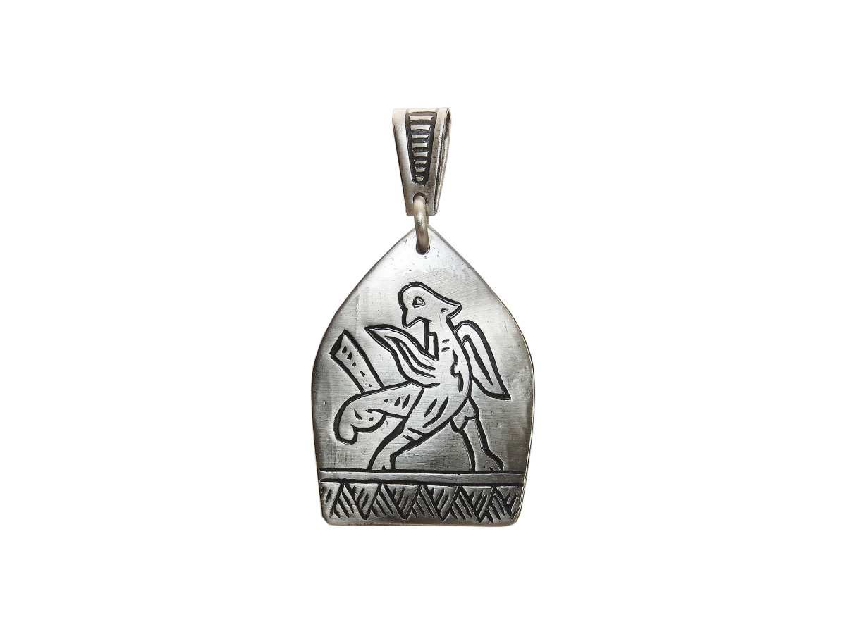 Pendant "Walking bird"