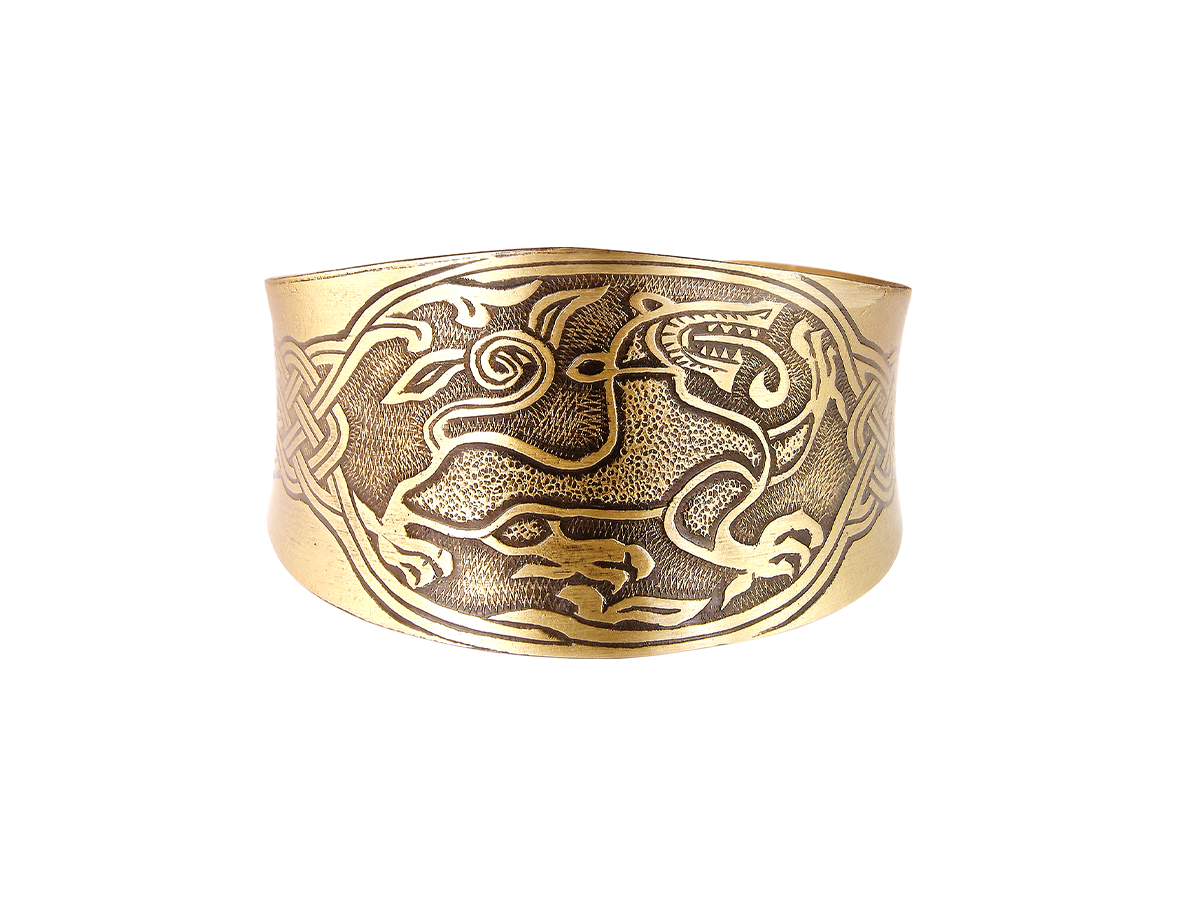Concave bracelet "Lut-beast"