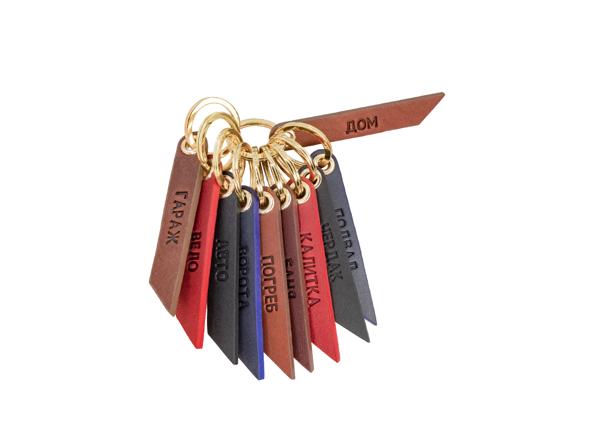 Набор брелоков для ключей "Дом"