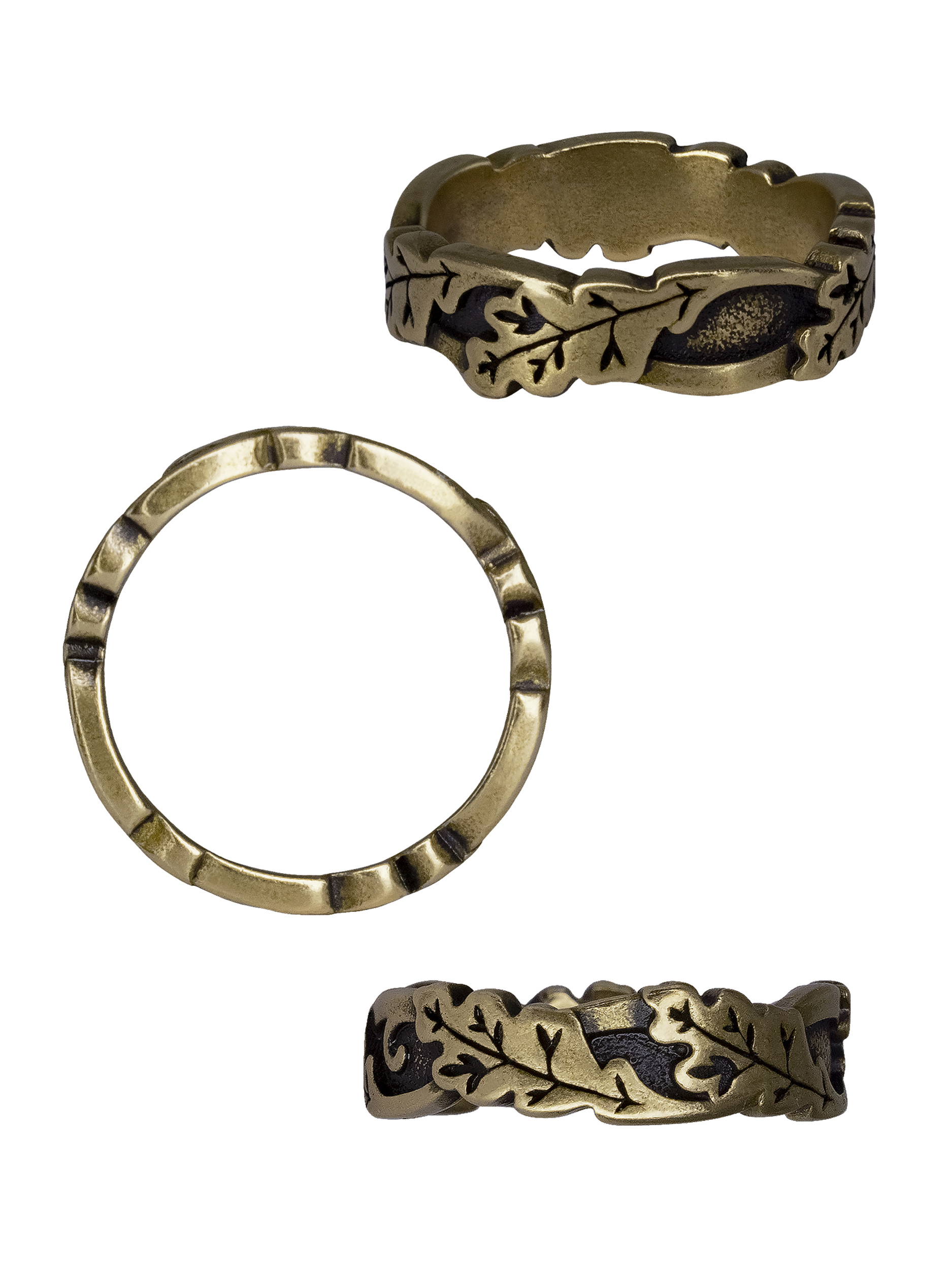 Кольцо «Дубовые листья»