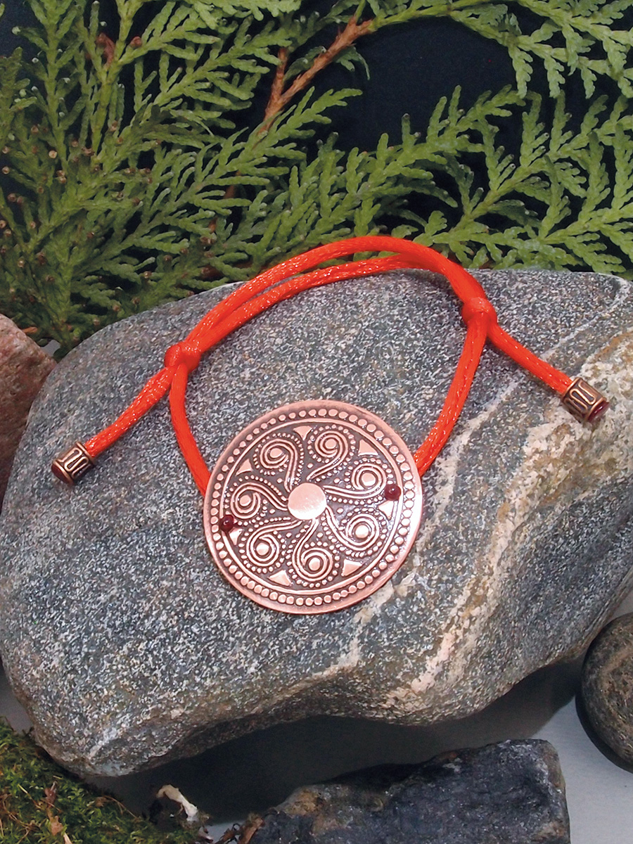 Bracelet-lace "Segner's wheel"