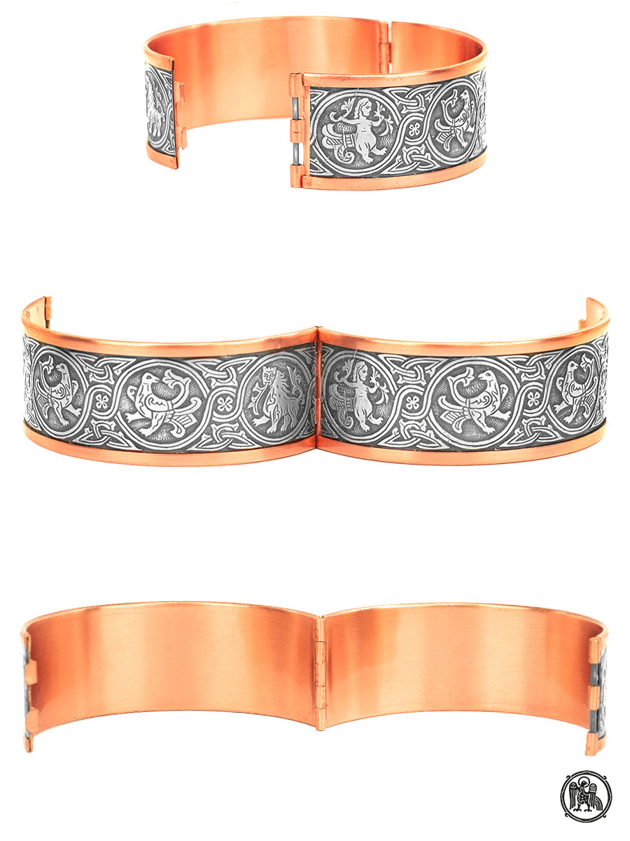 Bracelet "Garden of Eden" combined