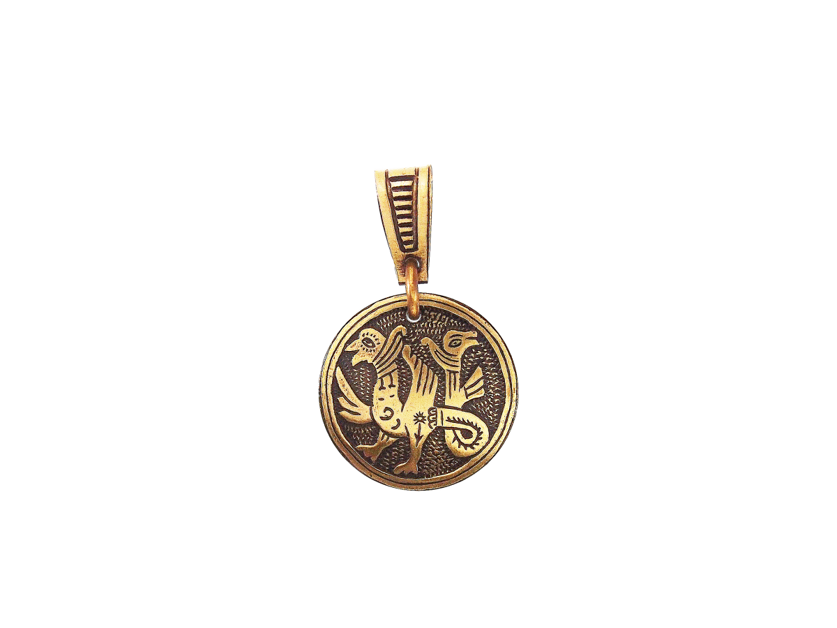 Pendant "Double-headed griffins"