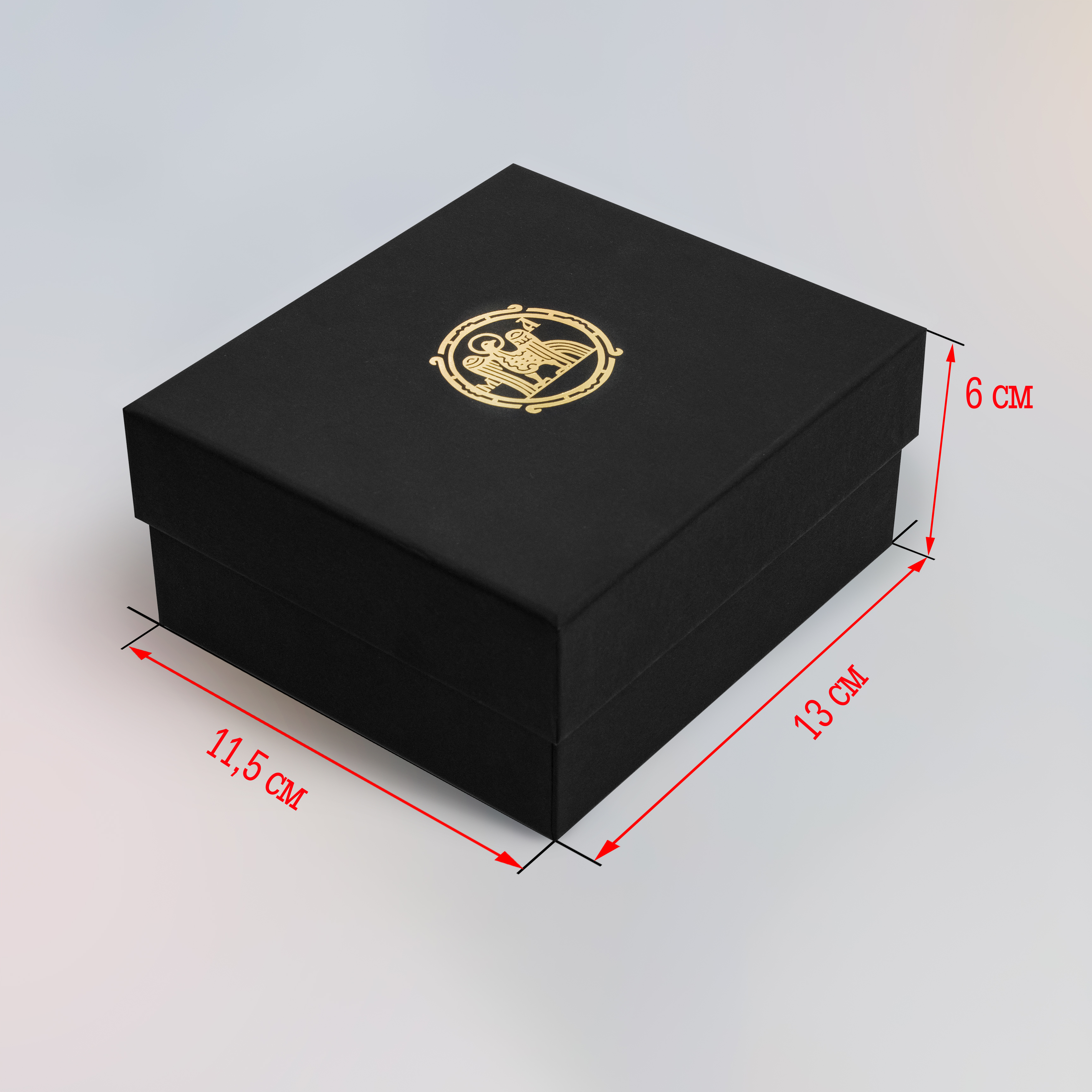 Сувенирная коробка с логотипом "Мастерская Алешиных"