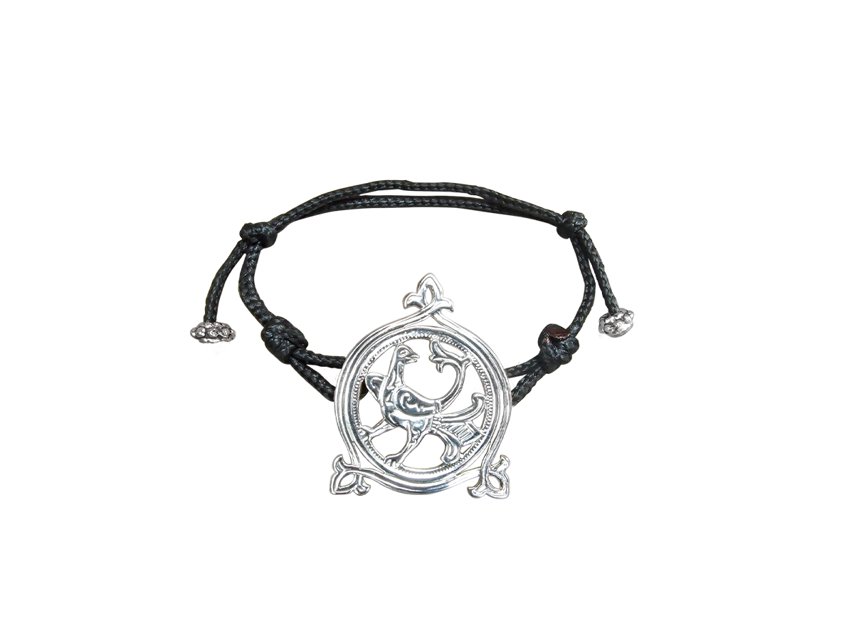 Bracelet-lace "Turtle-dove"