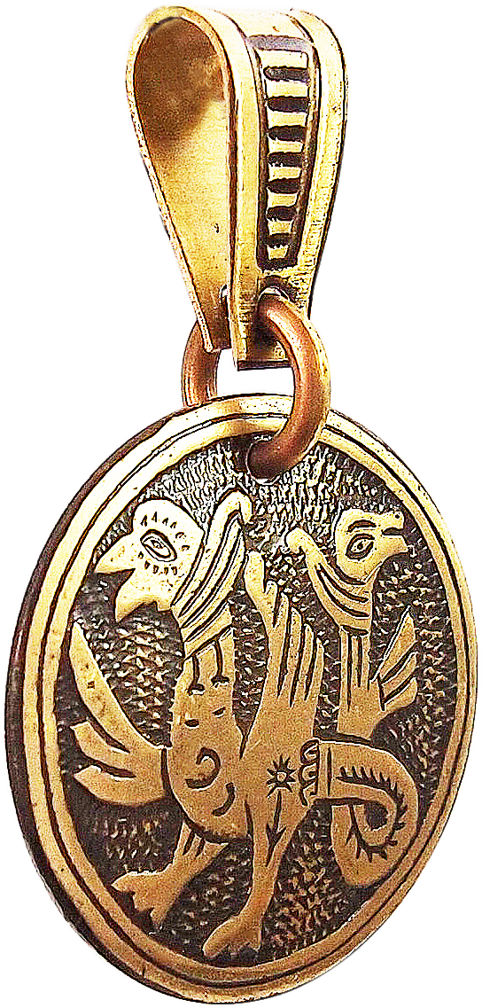 Pendant "Double-headed griffins"