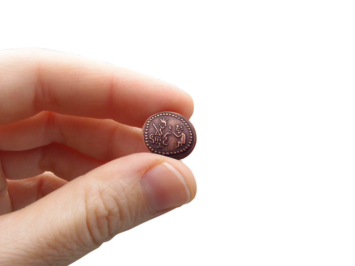 Novgorod coin, D 15 mm