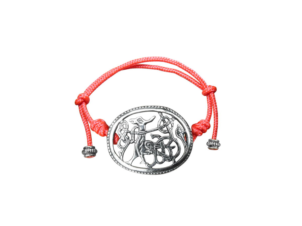 Bracelet-lace "Winged dog"