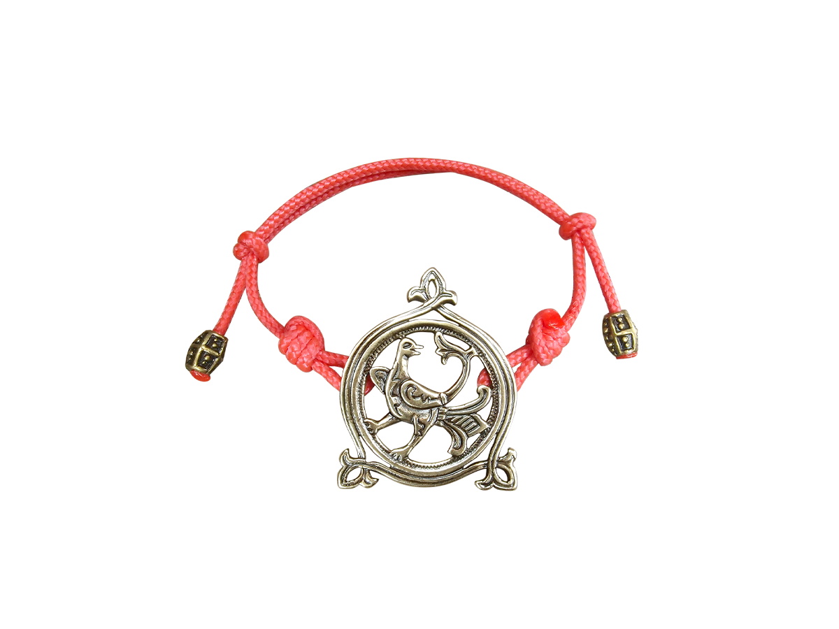 Bracelet-lace "Turtle-dove"