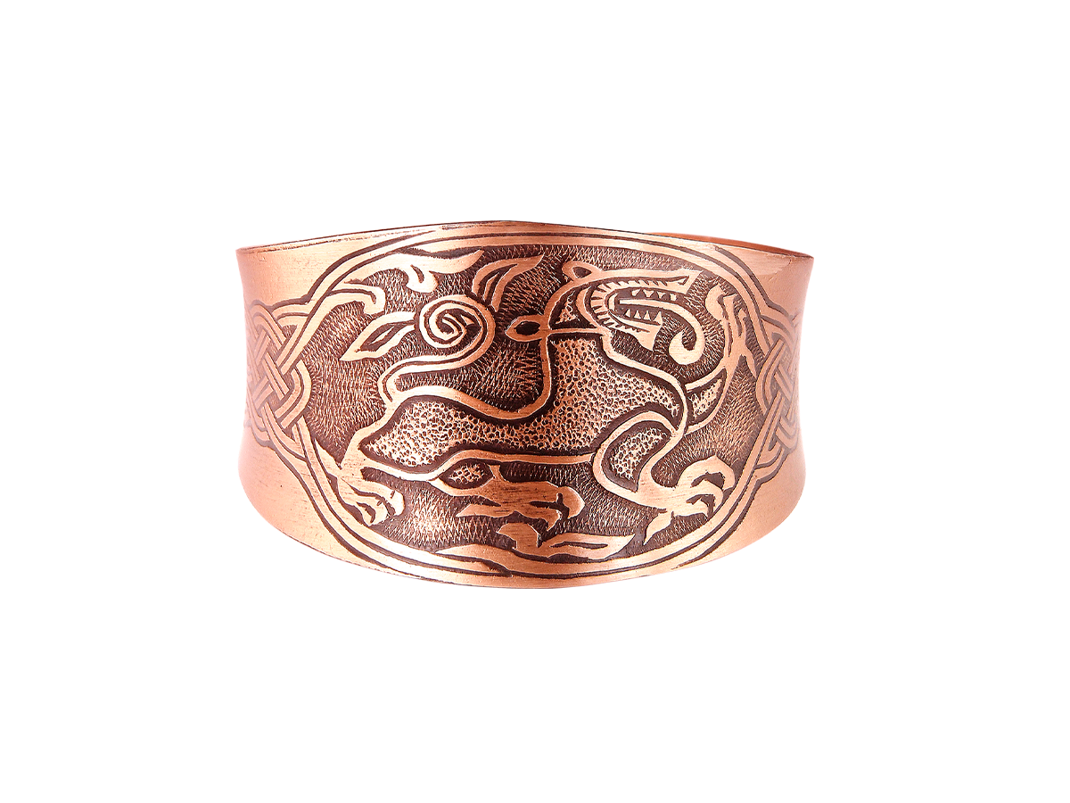 Concave bracelet "Lut-beast"