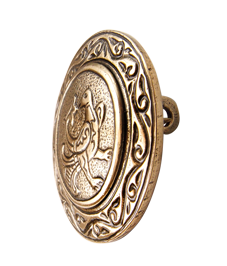 Brooch "Turtle-dove"