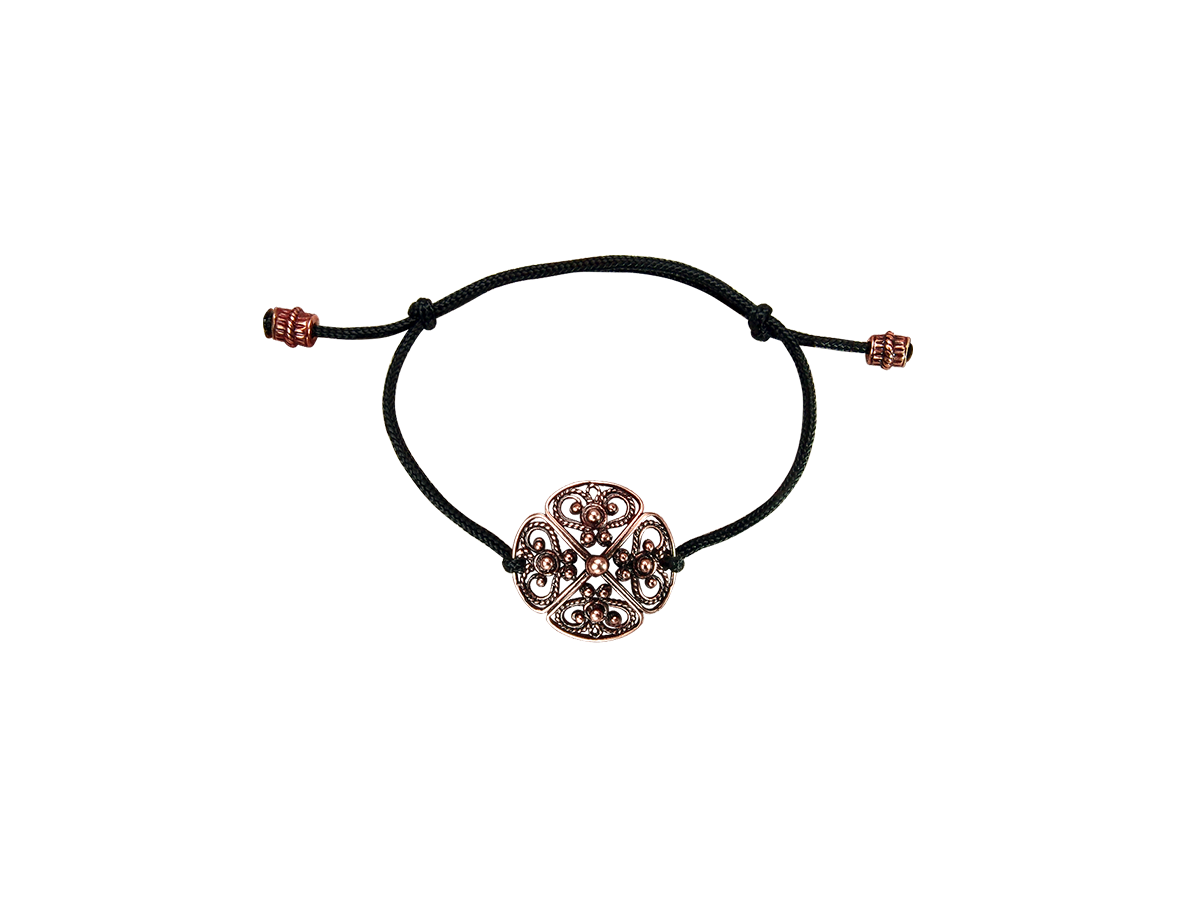 Bracelet-lace "Peony"