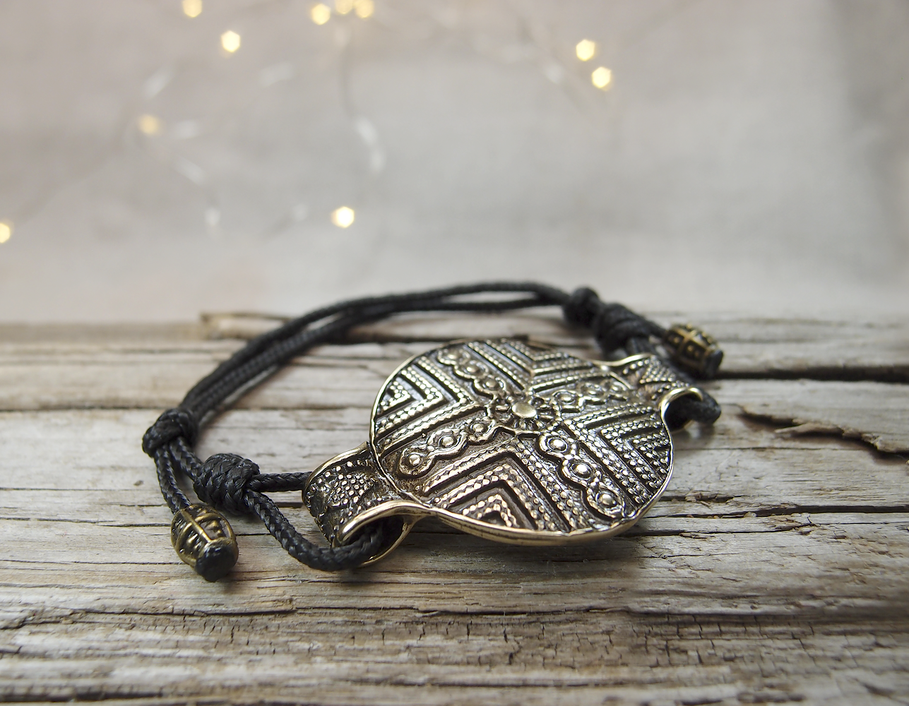 Bracelet-lace "Arable land" No. 2