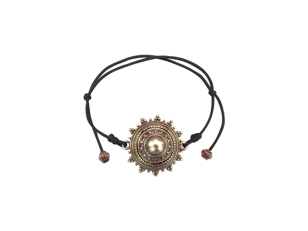 Bracelet-lace "Sun seeds"