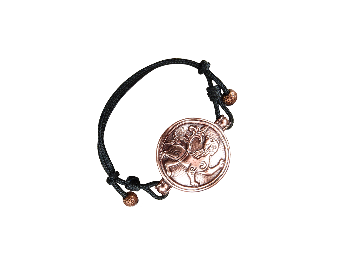 Bracelet-cord "Mighty lion"
