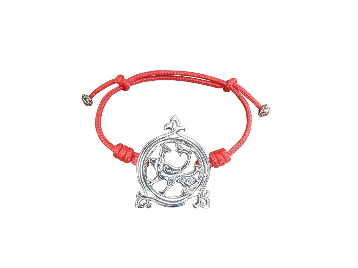 Bracelet-lace "Turtle-dove"