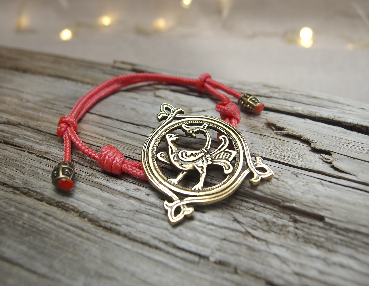 Bracelet-lace "Turtle-dove"