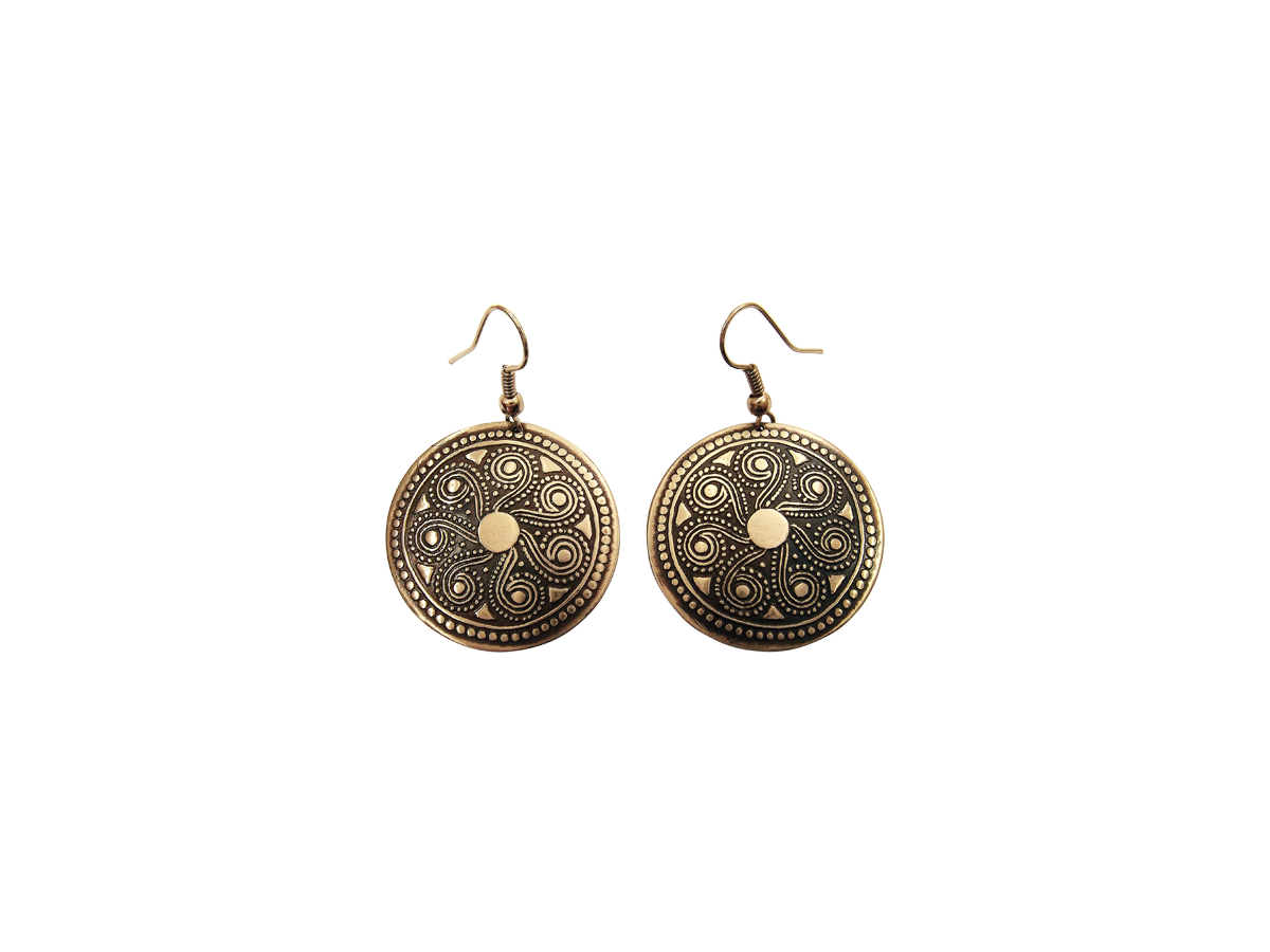 Earrings "Segner's wheel"