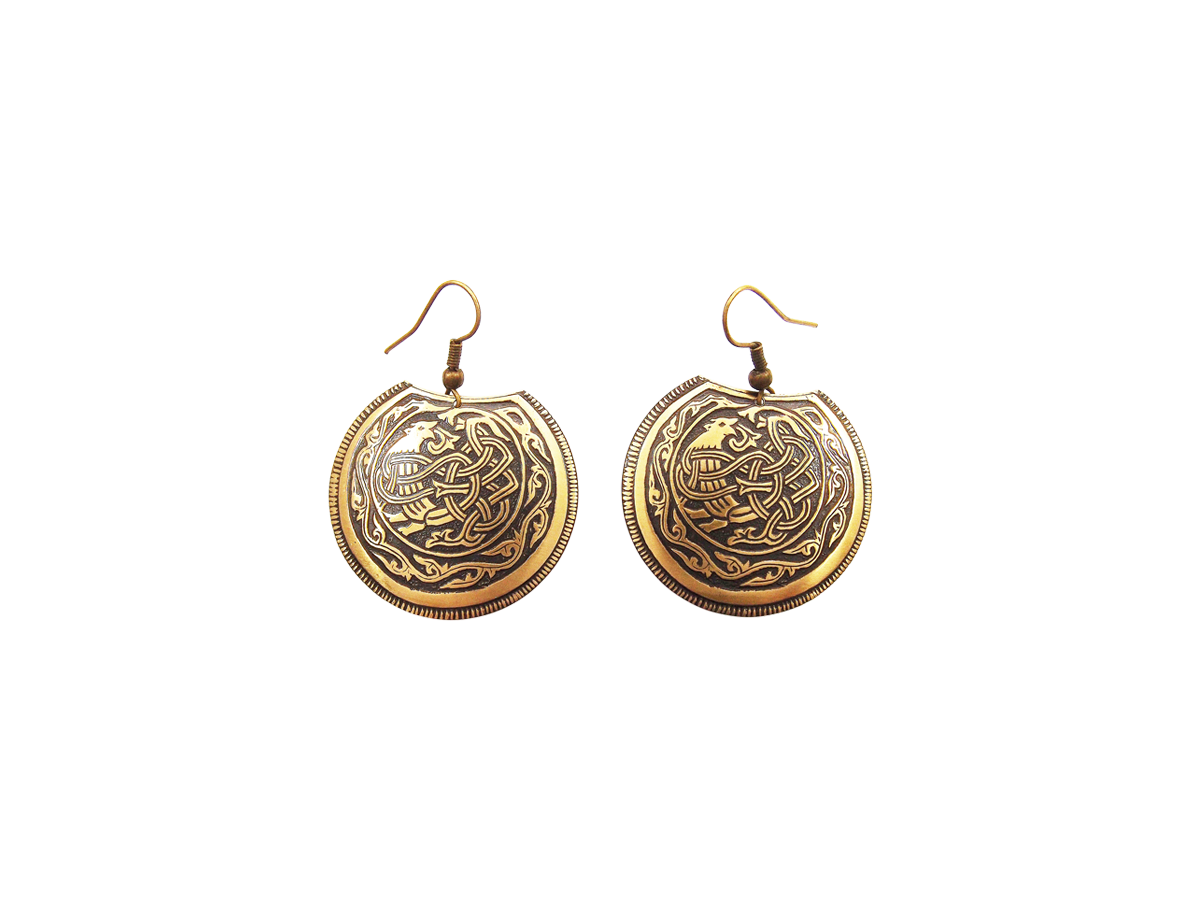 Earrings "Unknown Beast"