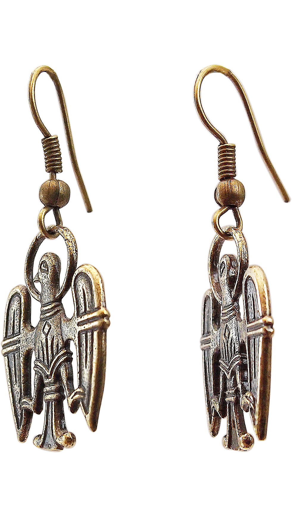 Earrings "Divine Bird"