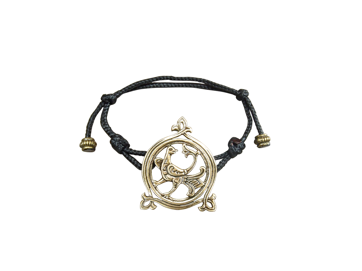 Bracelet-lace "Turtle-dove"