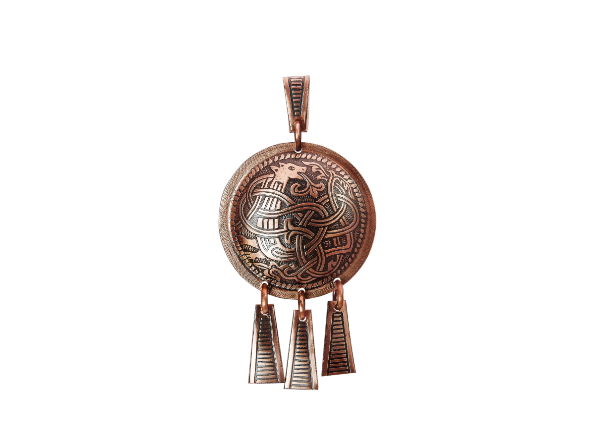Noisy pendant "Unknown beast"