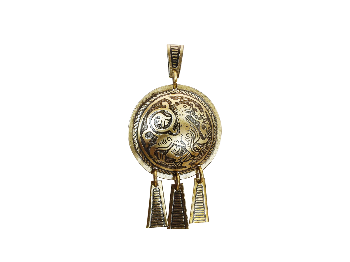 Noisy pendant "Suzdal lion"