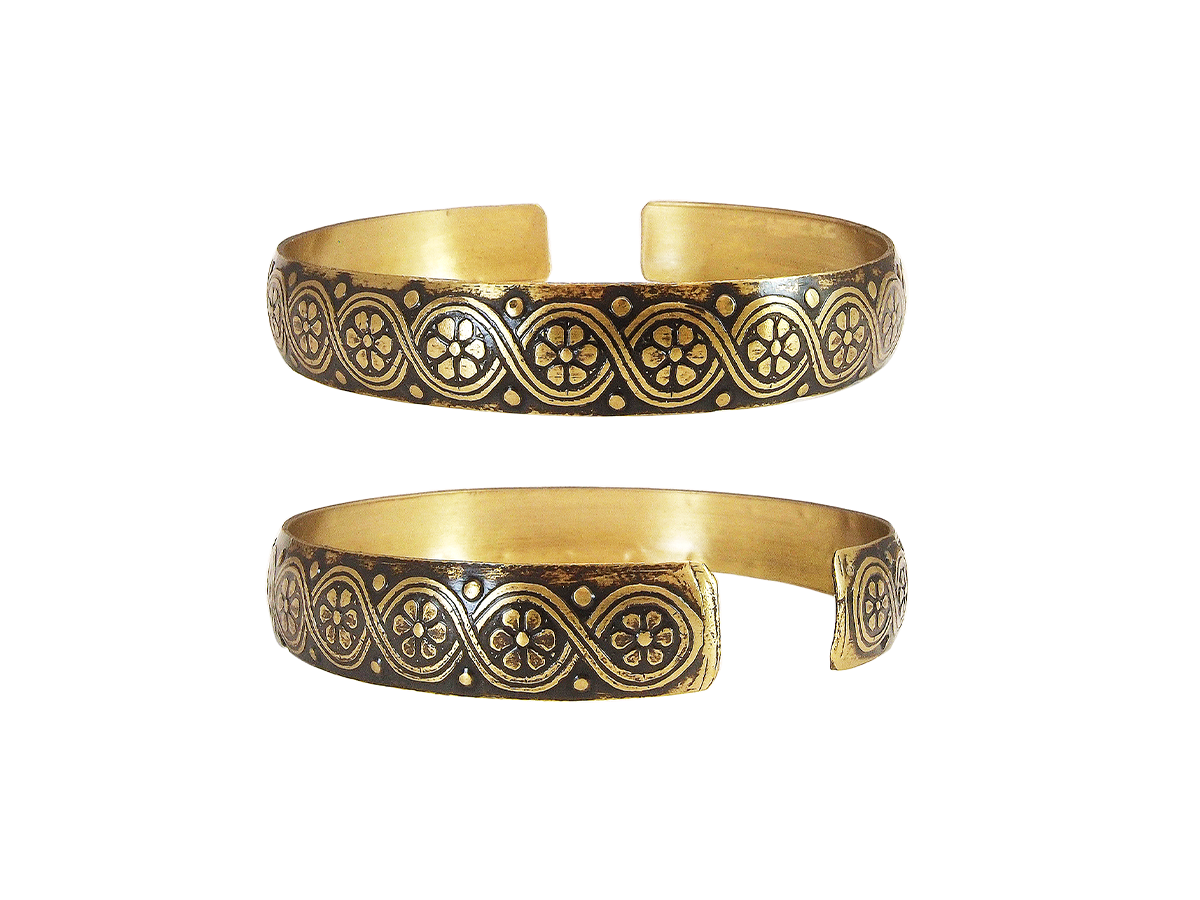 Bracelet "Flowers and grains"