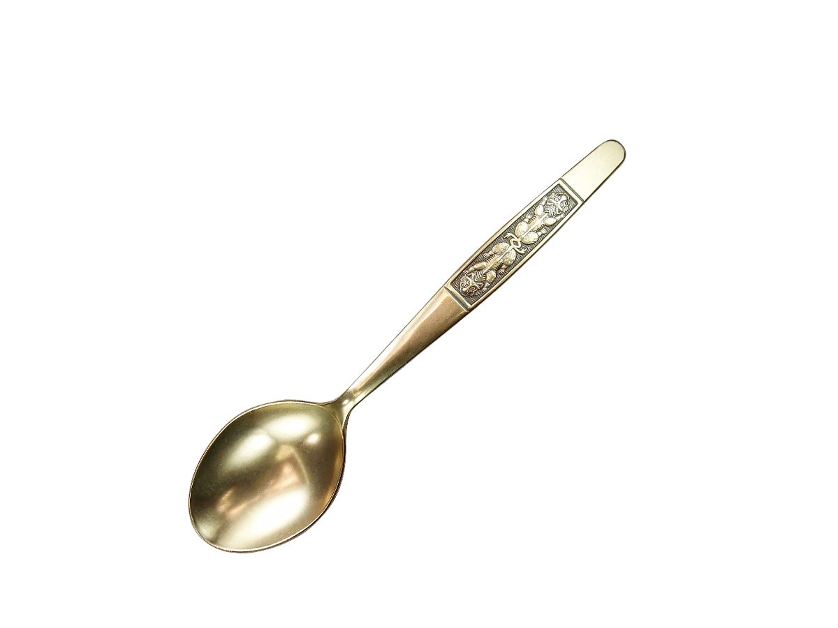Spoon "Tea with lions"