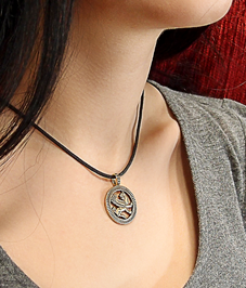 Slotted pendant "Persian griffin"