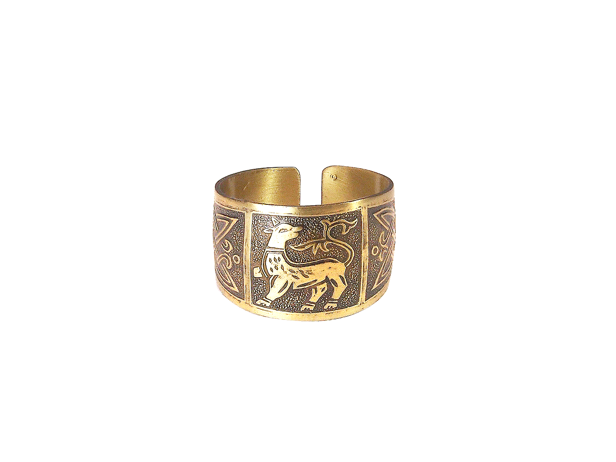 Ring "The Beast with a Thriving Tail"