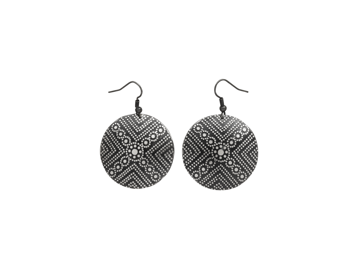 Earrings "Arable land"