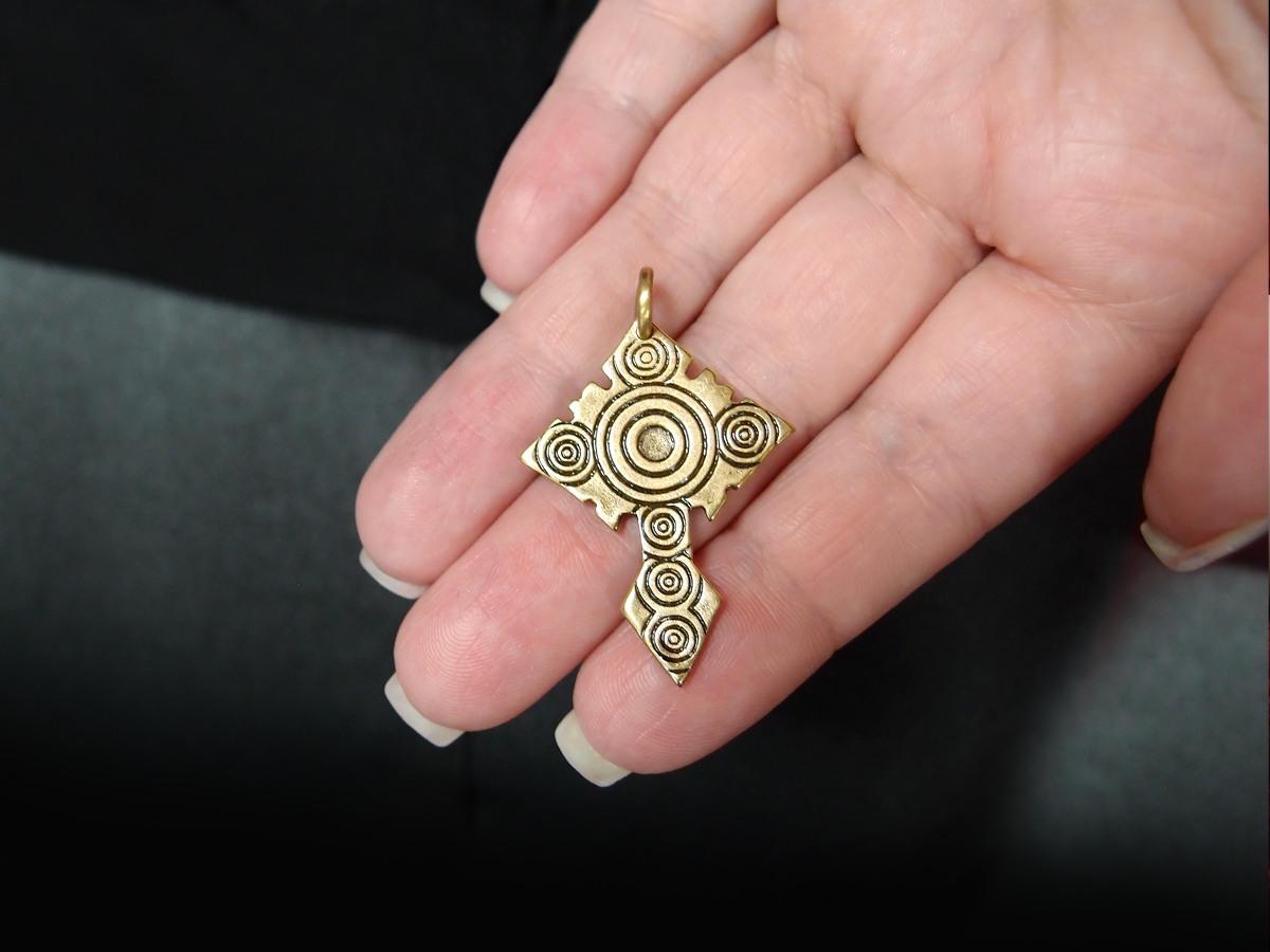Monastic bone cross
