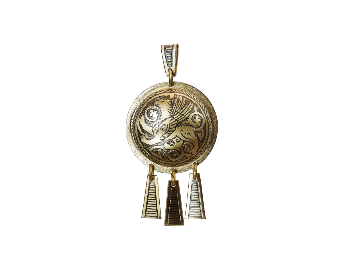 Noisy pendant "Suzdal Griffin"