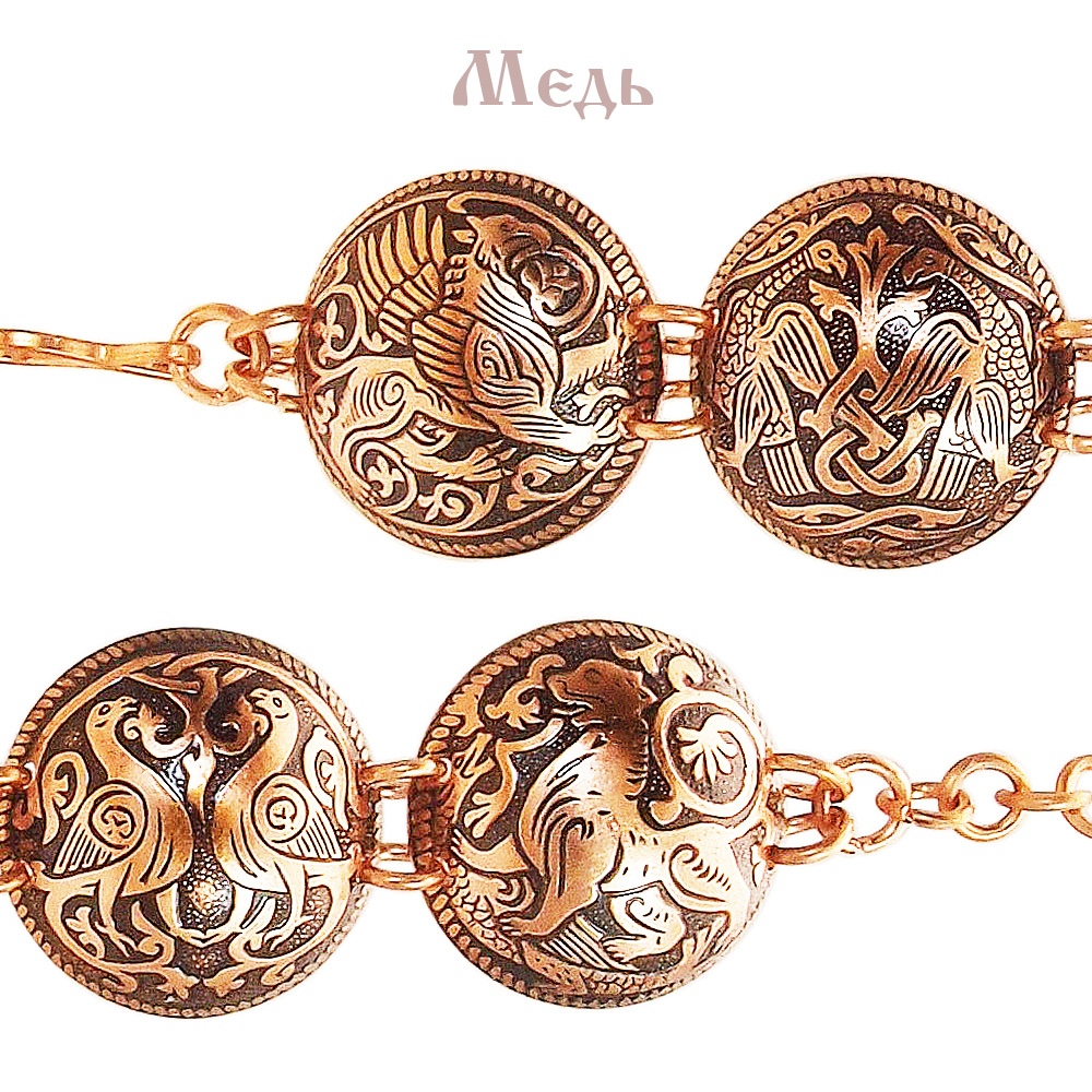 Bracelet "Suzdal animals and birds"