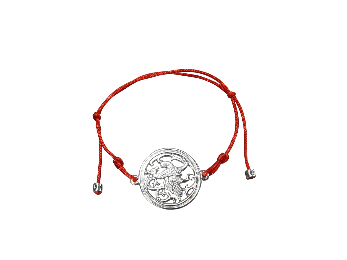 Bracelet-lace "Suzdal bird"
