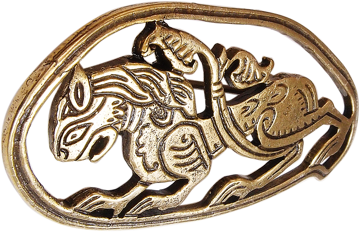 Brooch "Lion"