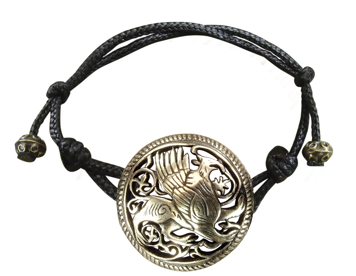 Bracelet-lace "Suzdal griffin"