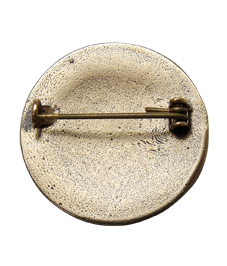 Brooch "Turtle-dove"