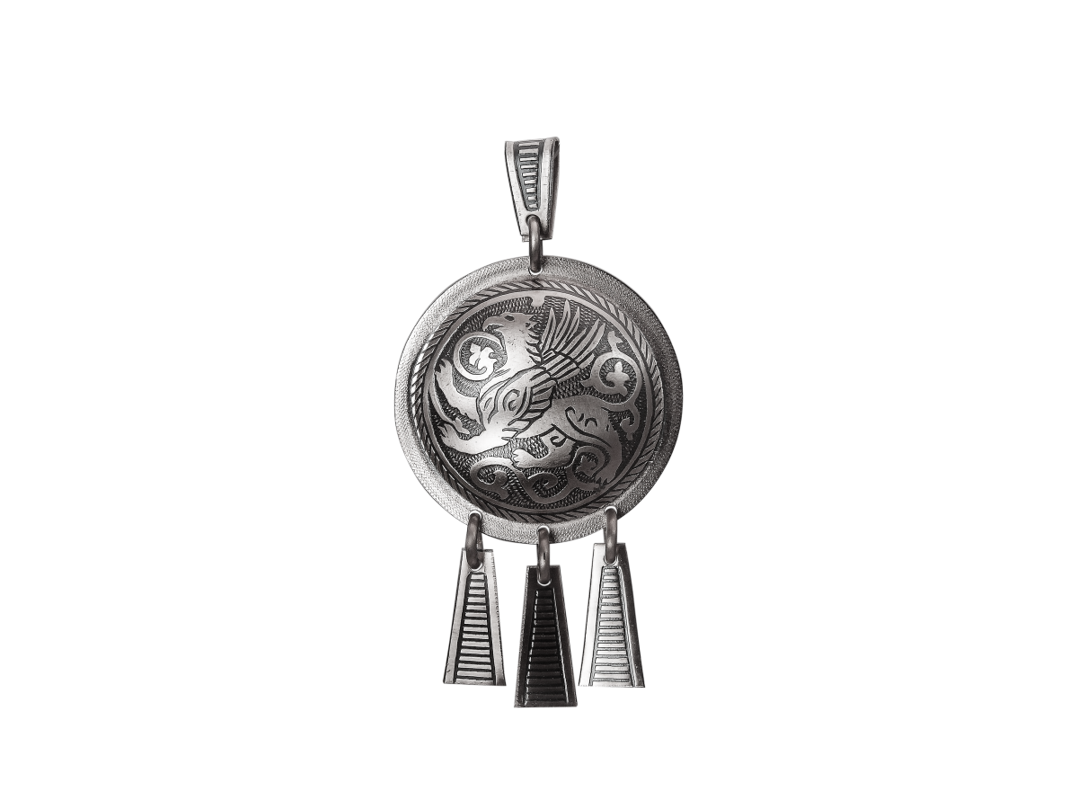 Noisy pendant "Suzdal Griffin"