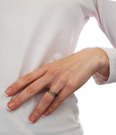 Ring "Jesus Prayer" dark