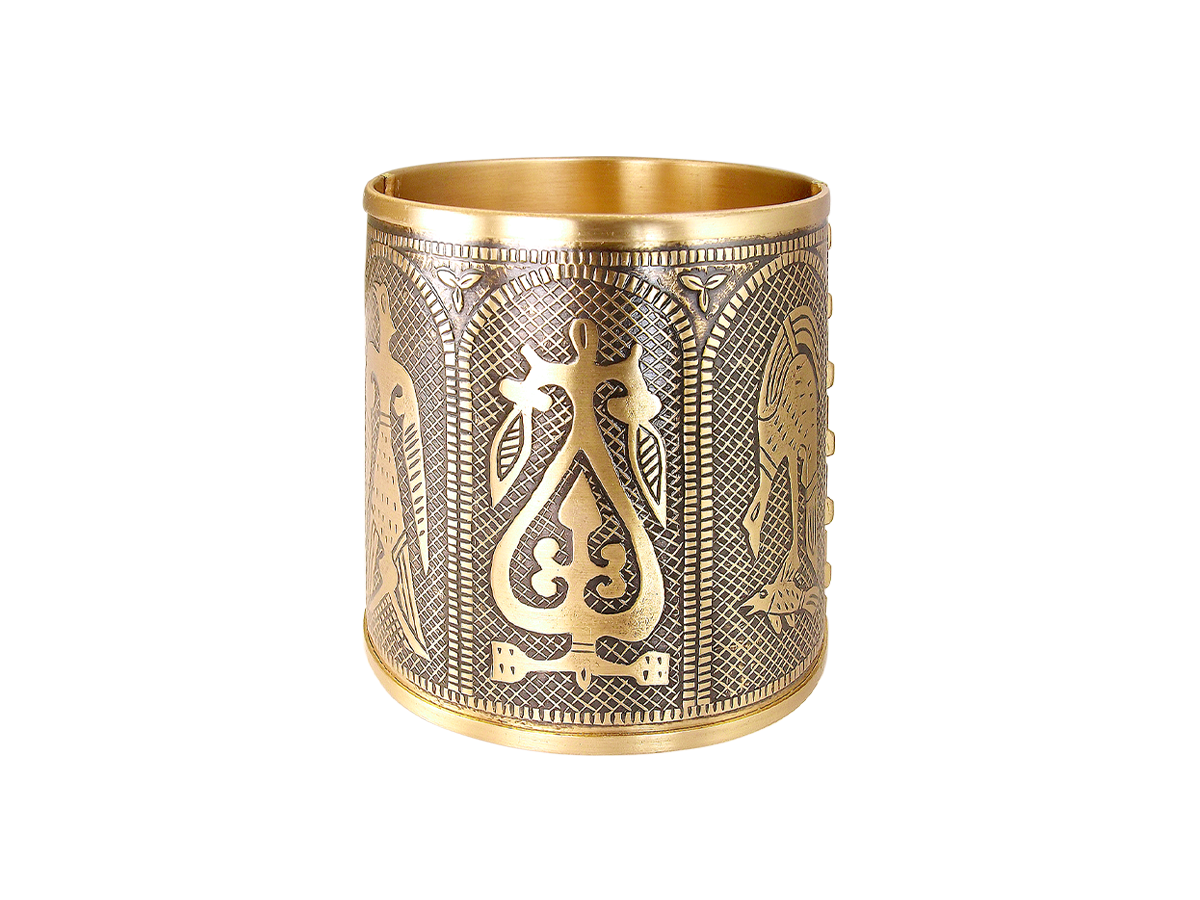 Large three-saint bracelet