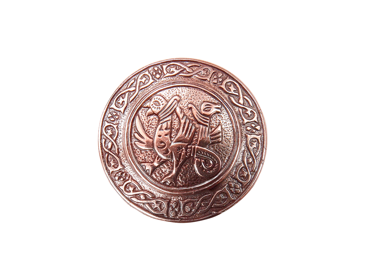 Brooch "Two-headed griffin"