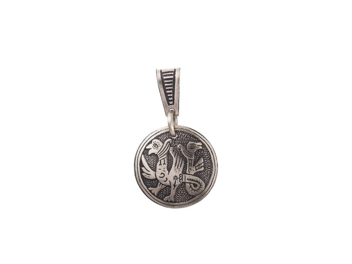 Pendant "Double-headed griffins"