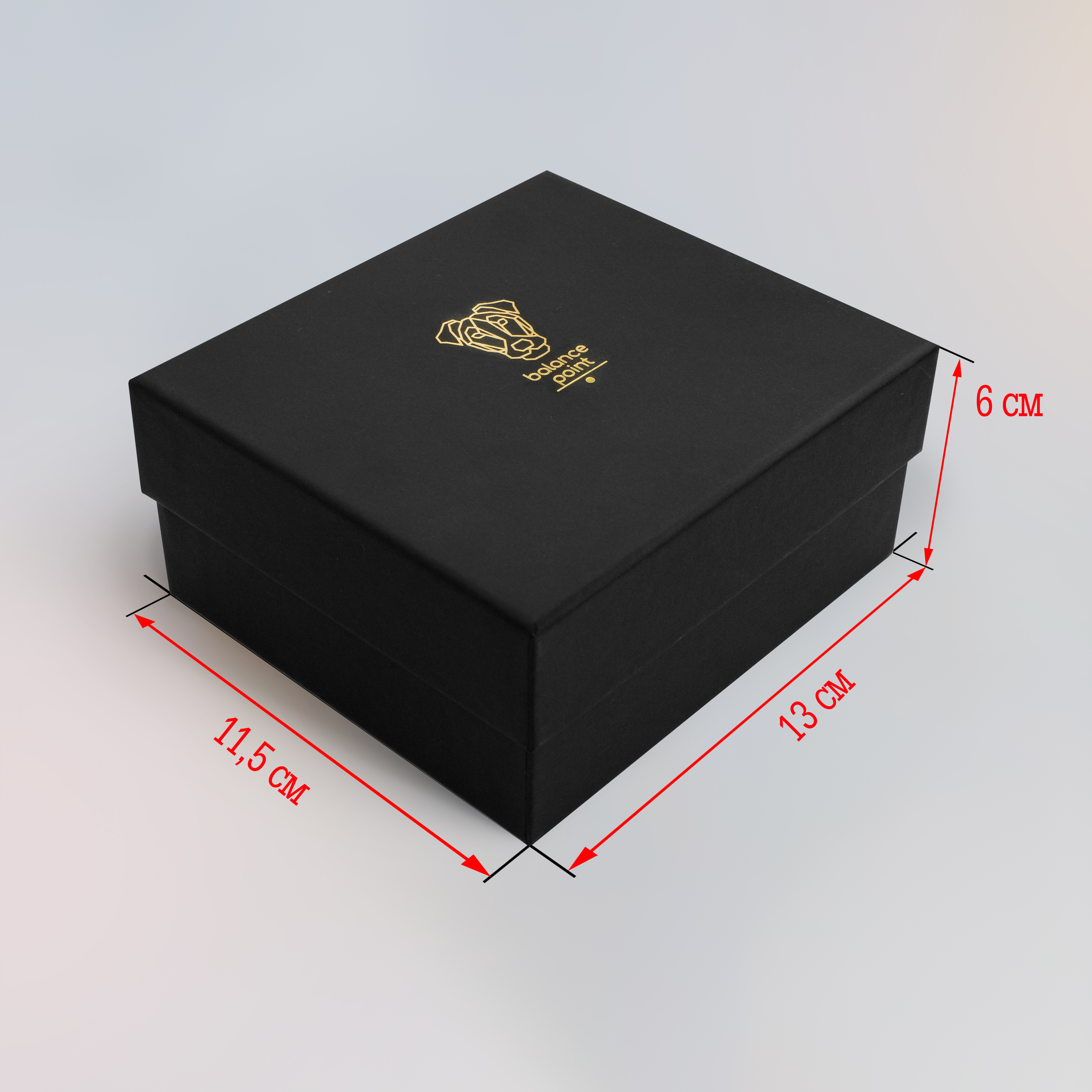 Сувенирная коробка с логотипом "Balance Point"