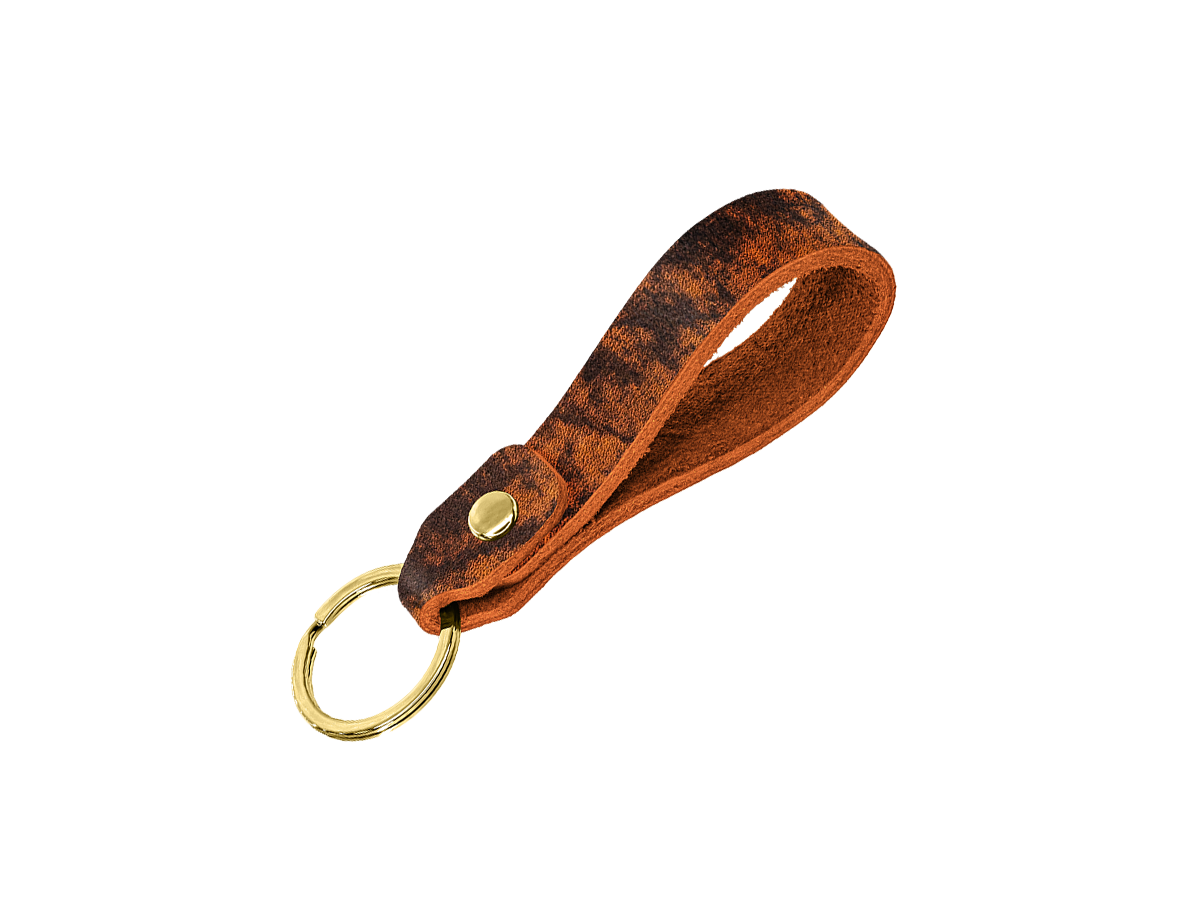 Брелок широкий натуральная кожа LOFT